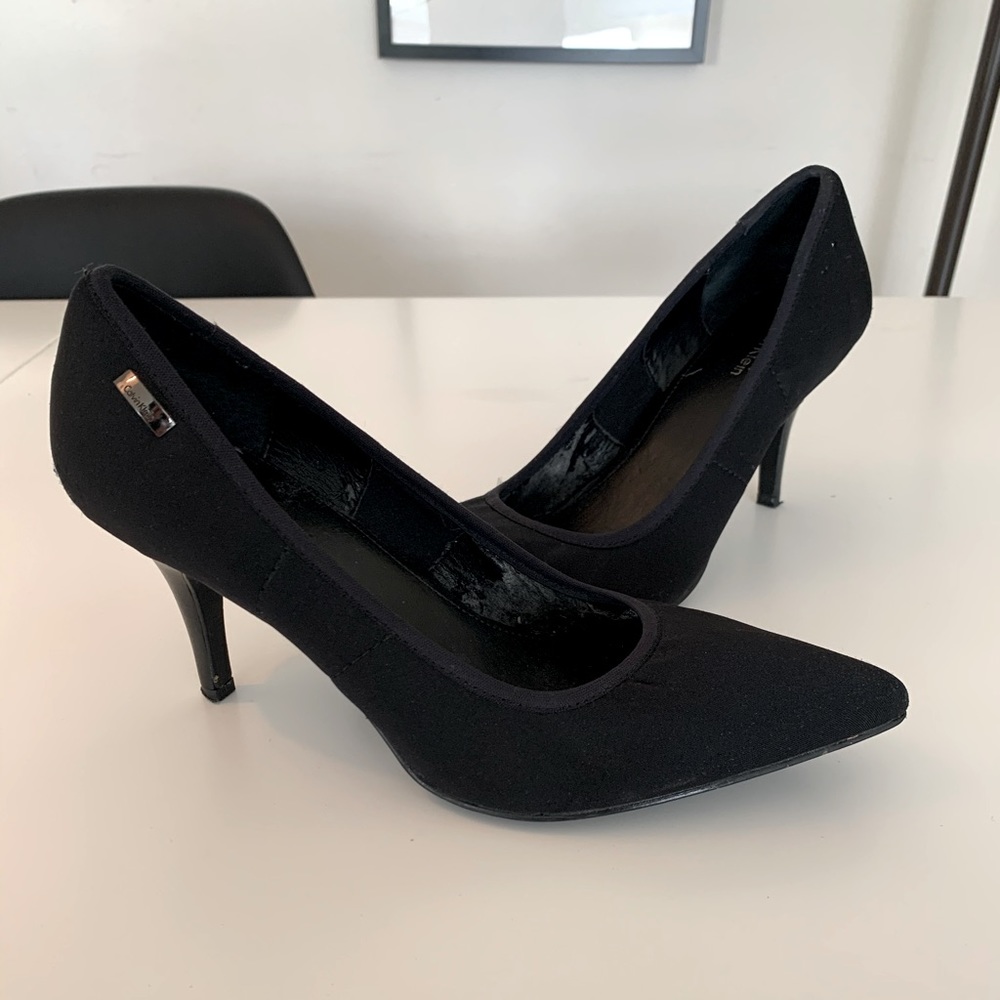 Vintage Calvin Klein black heels